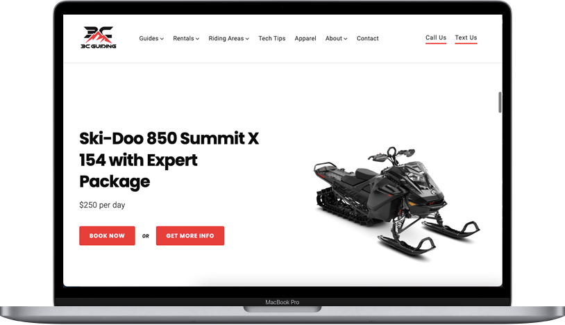 SkiDoo Rental