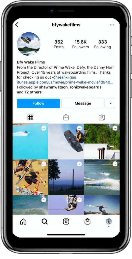 Instagram on Phone