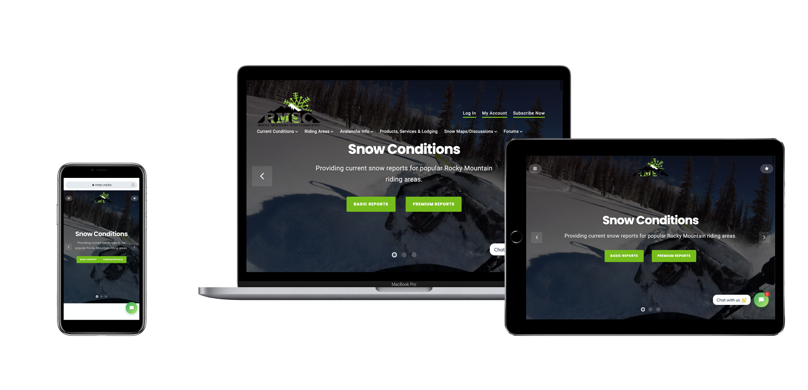ROCKY MOUNTAIN SLED CONDITIONS